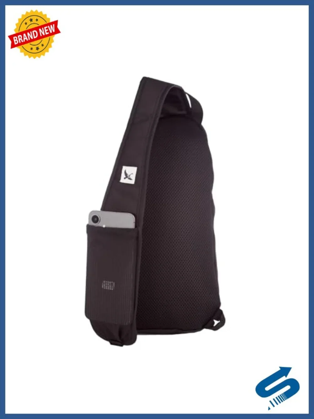 RFID-Blocking Travel Sling Bag | Lightweight Security Crossbody | Adjustable